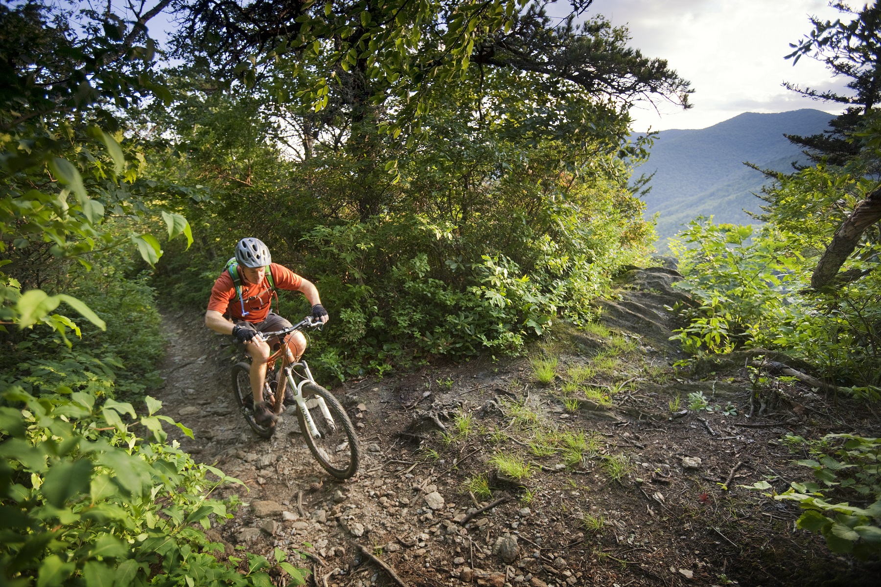 Biking in Western North Carolina