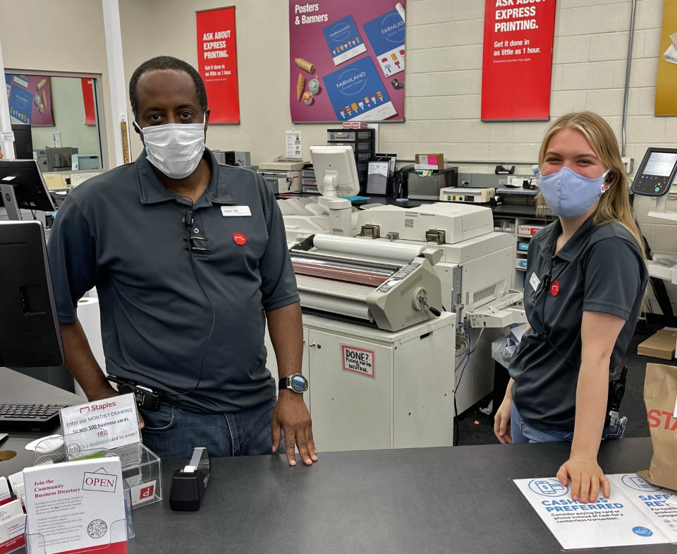 Staples Supporting Local Businesses Needs Asheville Area Chamber of