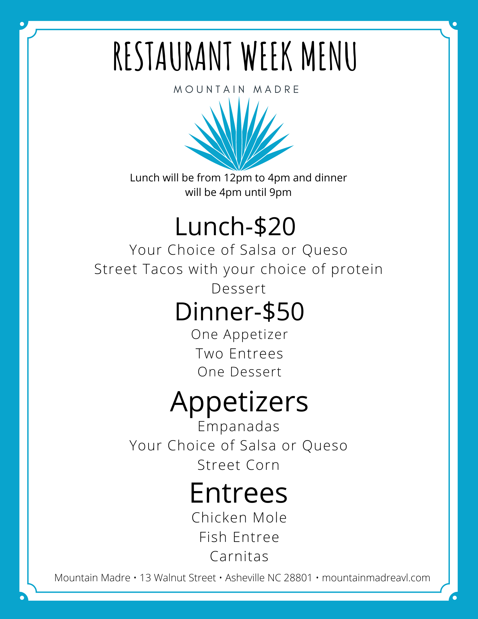 Asheville Restaurant Week Asheville Area Chamber of Commerce